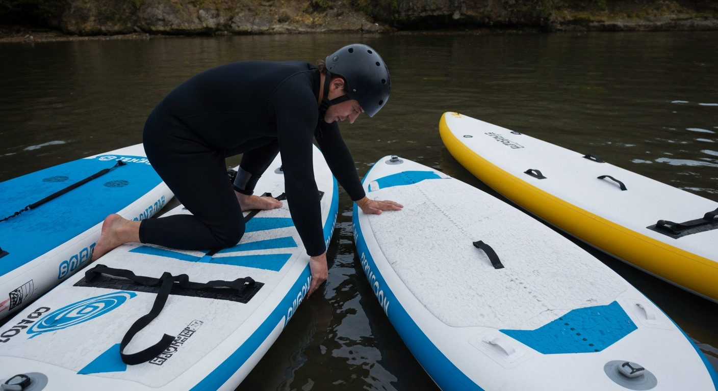 Deska SUP pompowana czy sztywna? Porównanie i wybór dla ciebie – Prawdziwa pasja na wodzie!